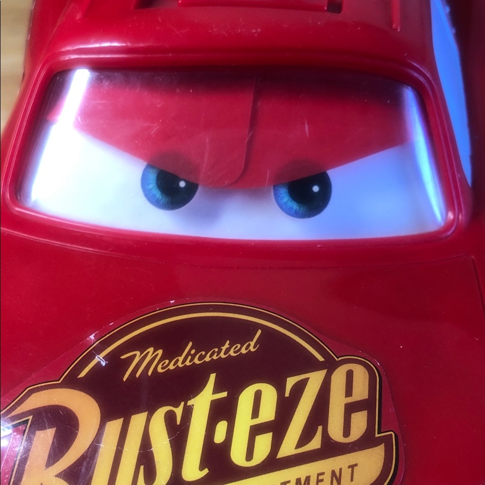 Rare Y2k Red plastic diecast 95Lightning McQueen Toy Car - Picture 9 of 16